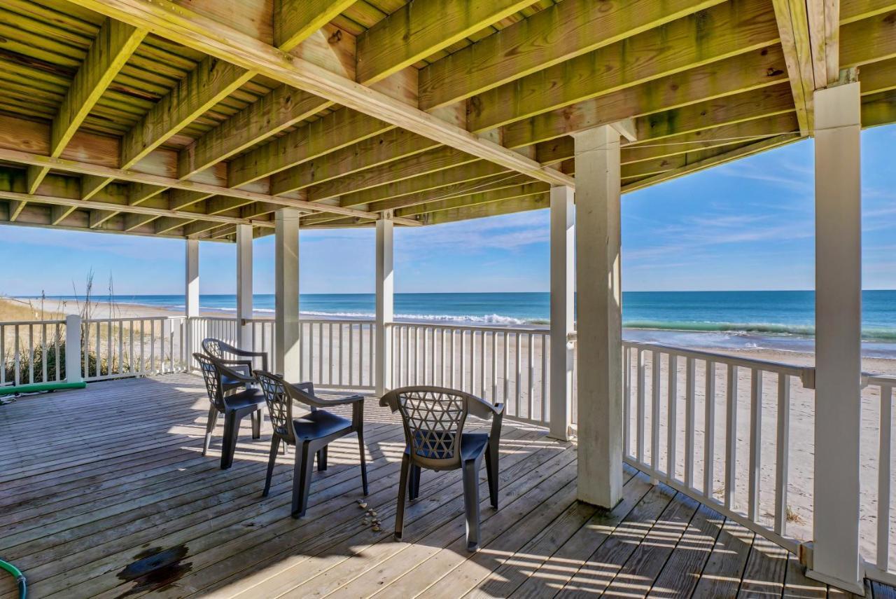 Вілла 4194 Island Drive - Oceanfront, Community Pool Норт-Топсейл-Біч Екстер'єр фото