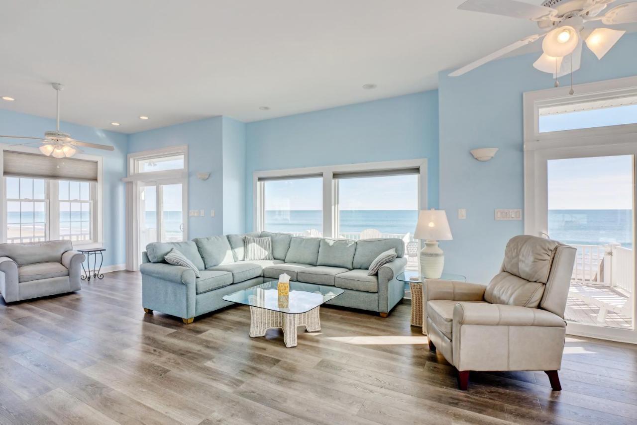 Вілла 4194 Island Drive - Oceanfront, Community Pool Норт-Топсейл-Біч Екстер'єр фото