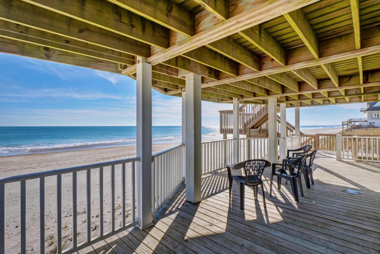 Вілла 4194 Island Drive - Oceanfront, Community Pool Норт-Топсейл-Біч Екстер'єр фото