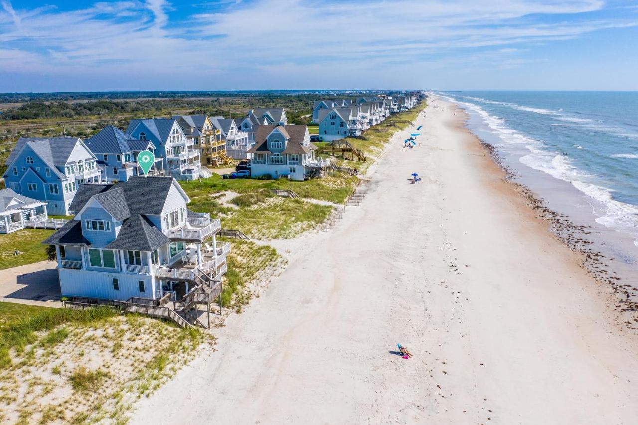 Вілла 4194 Island Drive - Oceanfront, Community Pool Норт-Топсейл-Біч Екстер'єр фото