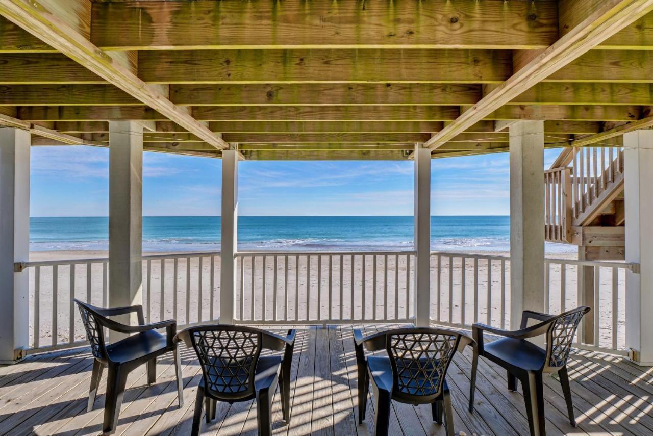 Вілла 4194 Island Drive - Oceanfront, Community Pool Норт-Топсейл-Біч Екстер'єр фото