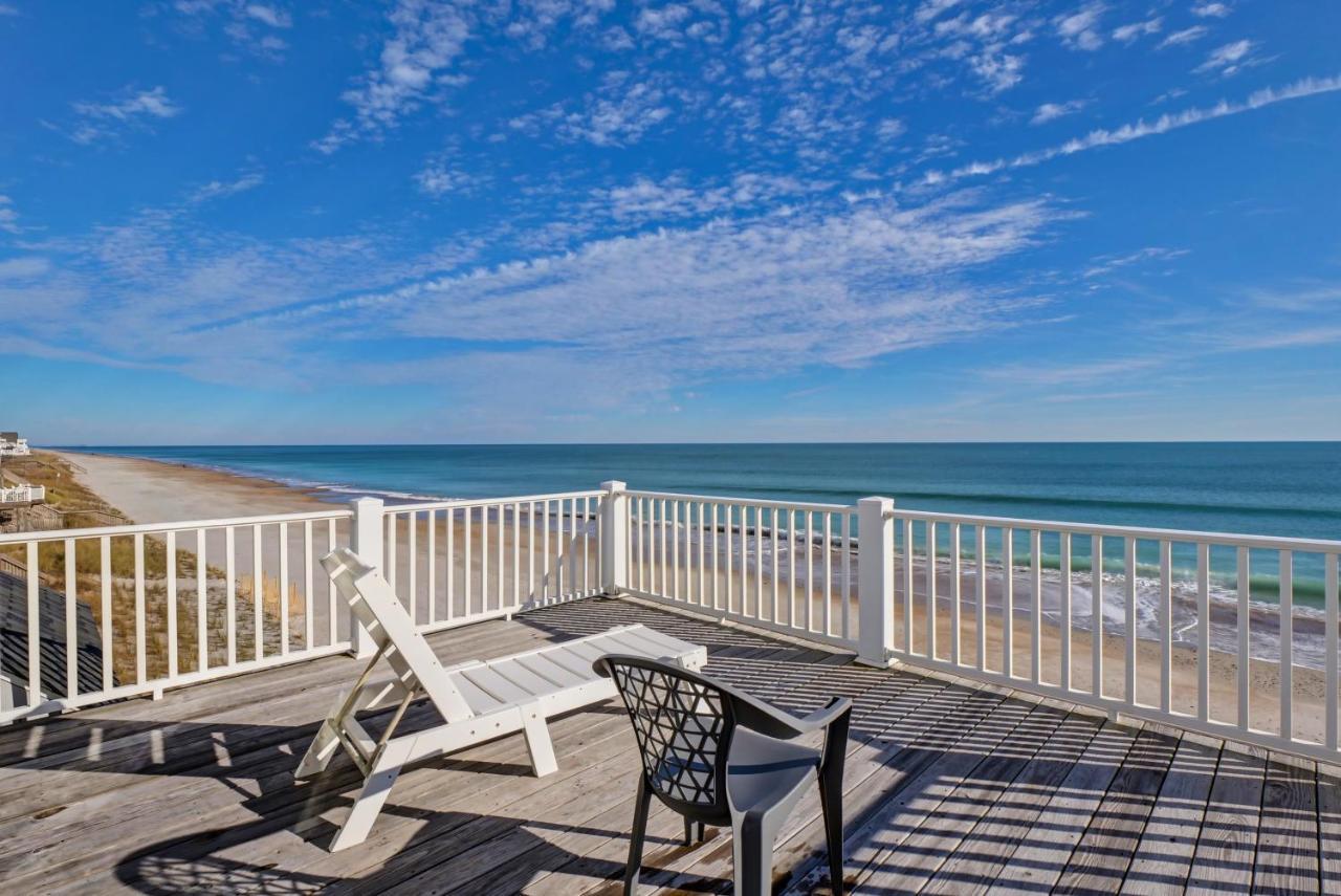 Вілла 4194 Island Drive - Oceanfront, Community Pool Норт-Топсейл-Біч Екстер'єр фото