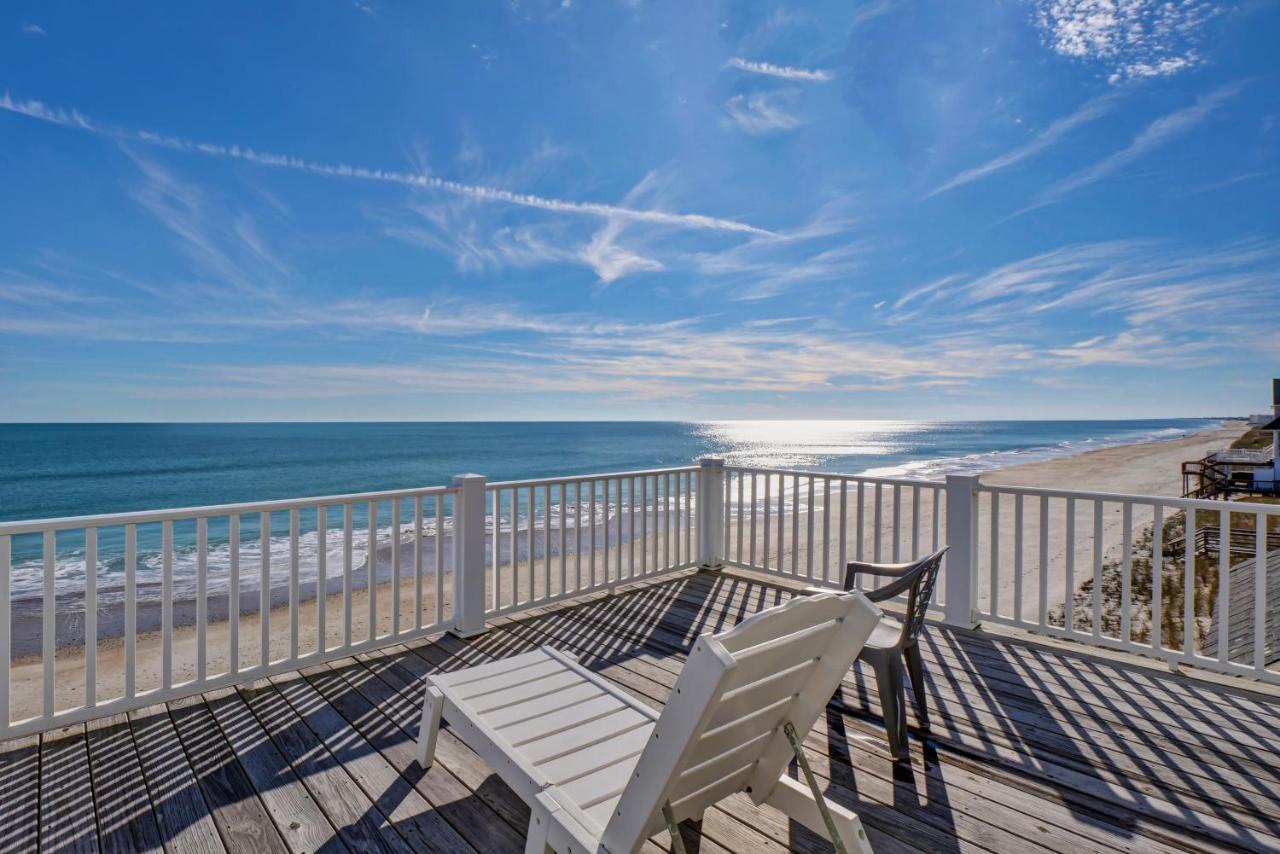 Вілла 4194 Island Drive - Oceanfront, Community Pool Норт-Топсейл-Біч Екстер'єр фото