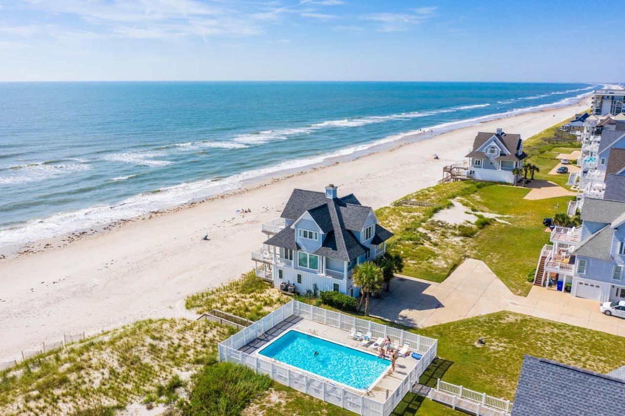 Вілла 4194 Island Drive - Oceanfront, Community Pool Норт-Топсейл-Біч Екстер'єр фото