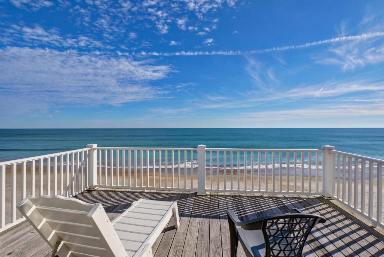 Вілла 4194 Island Drive - Oceanfront, Community Pool Норт-Топсейл-Біч Екстер'єр фото