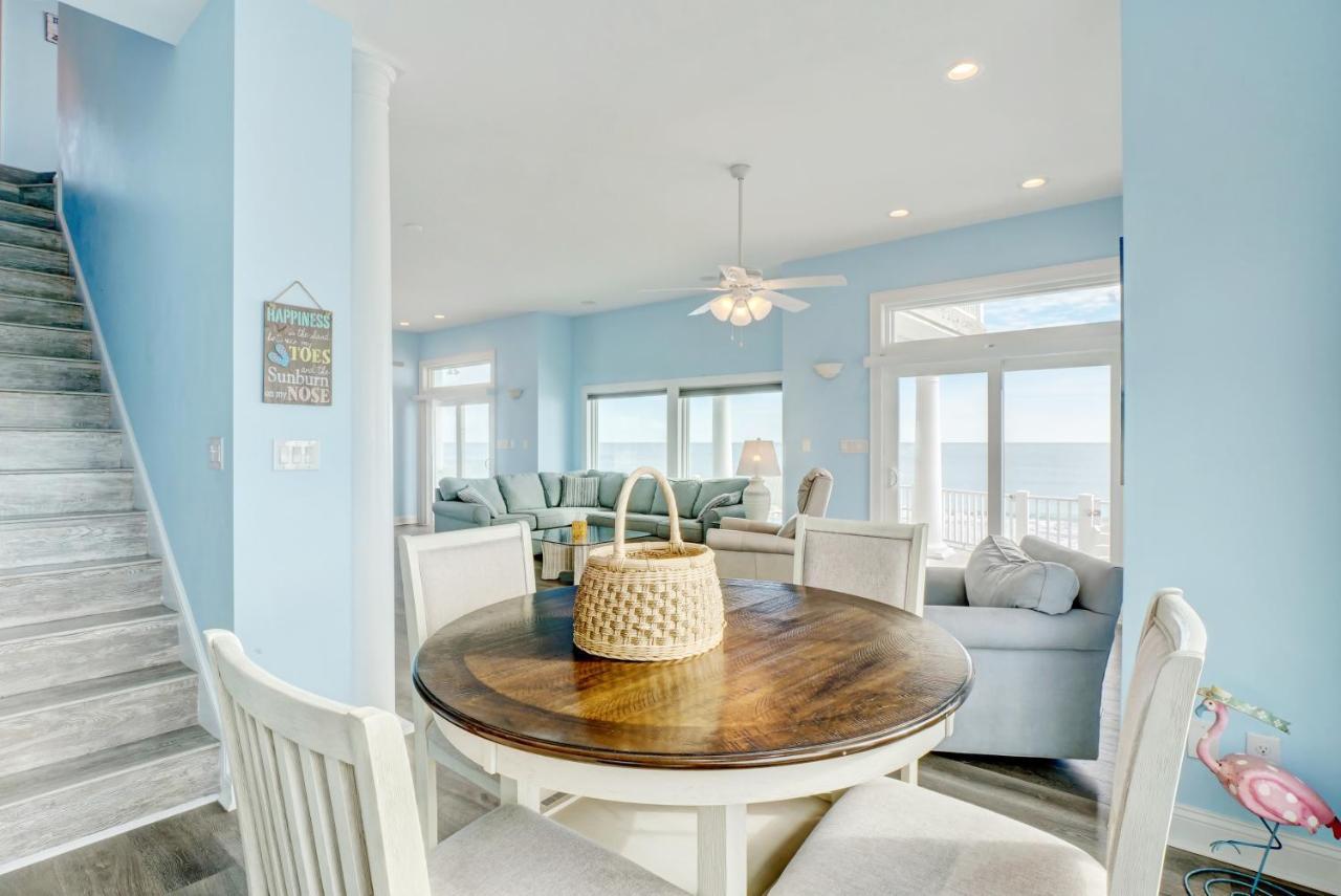 Вілла 4194 Island Drive - Oceanfront, Community Pool Норт-Топсейл-Біч Екстер'єр фото