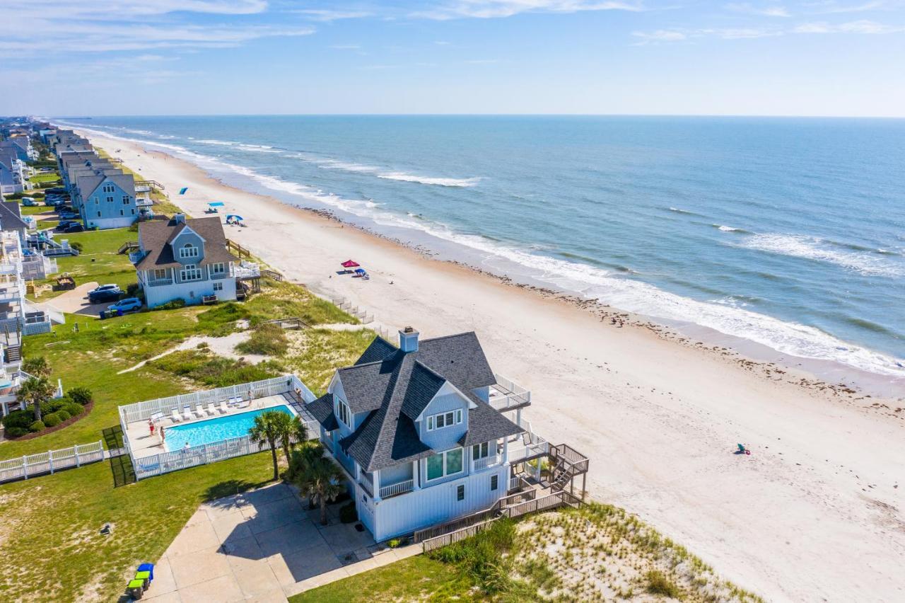 Вілла 4194 Island Drive - Oceanfront, Community Pool Норт-Топсейл-Біч Екстер'єр фото